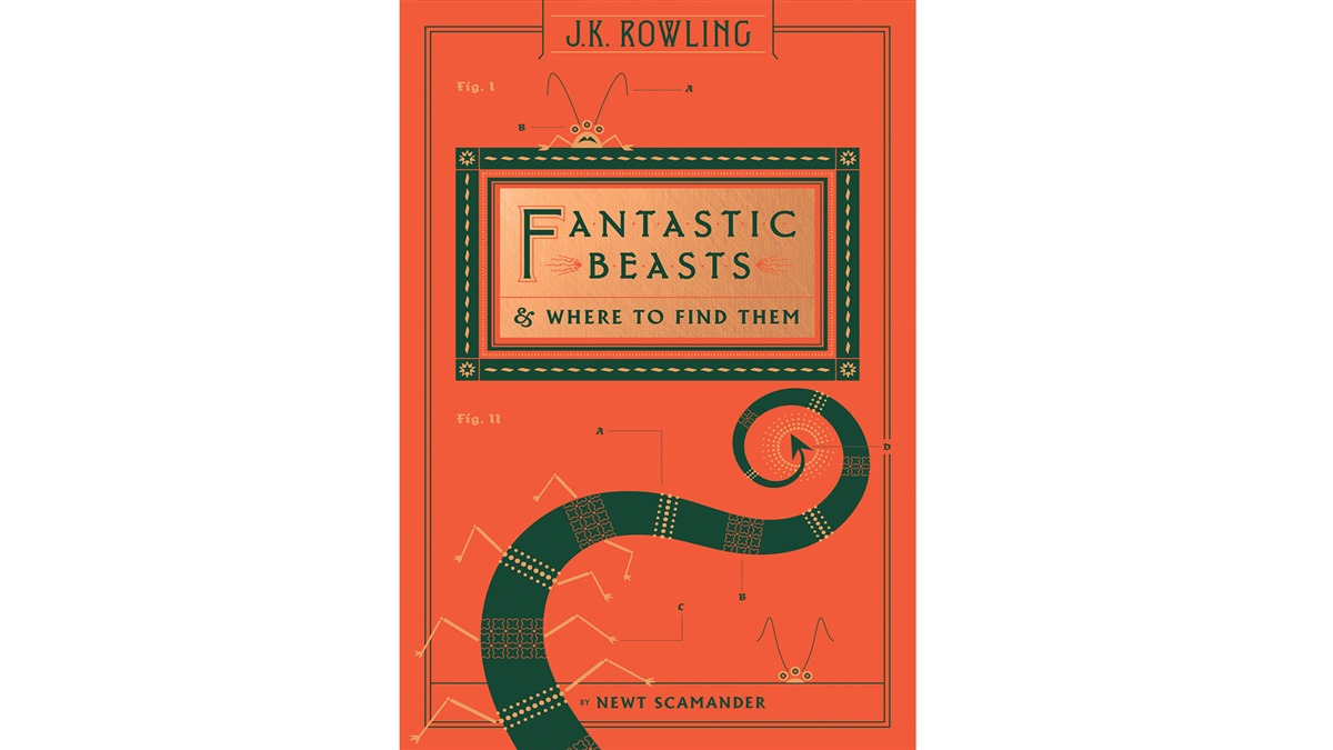 Scholastic's Fantastic Beasts cover by Headcase Design