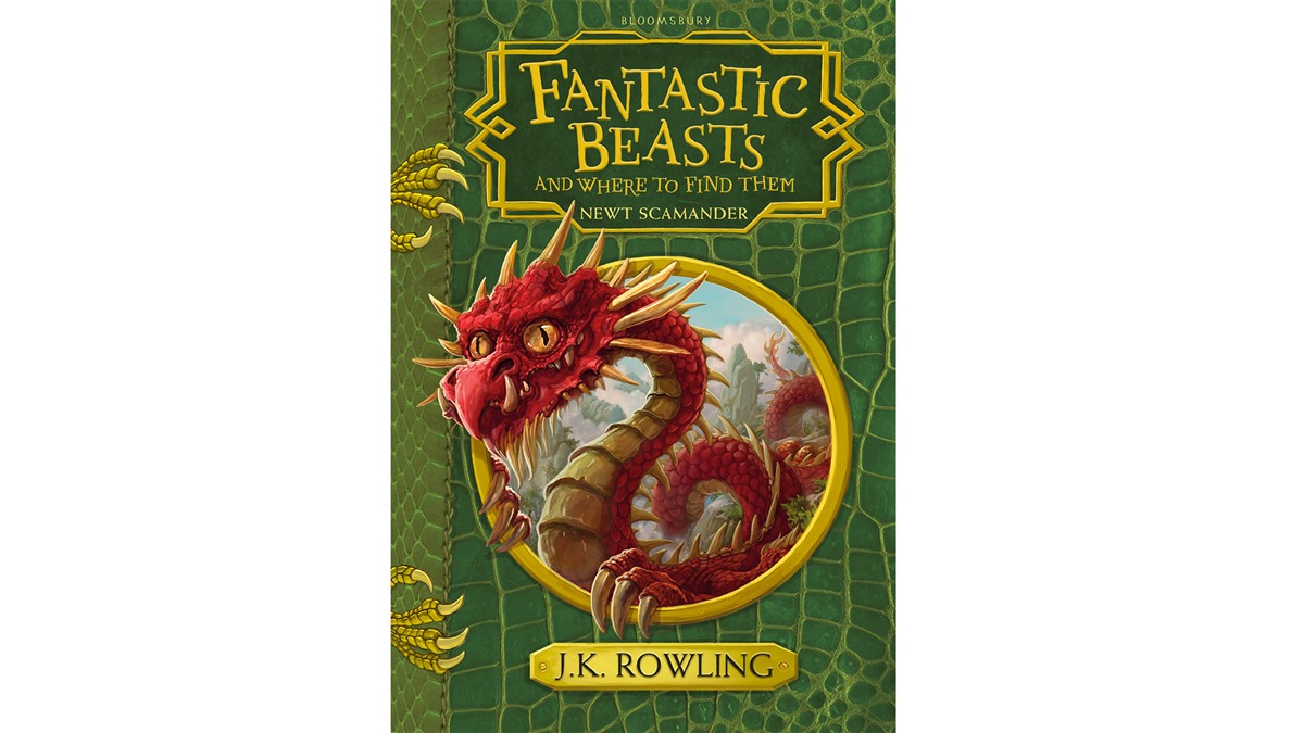 Bloomsbury's Fantastic Beasts cover by Jonny Duddle