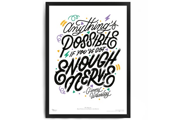 new quotes posters now available from the pottermore art collection
