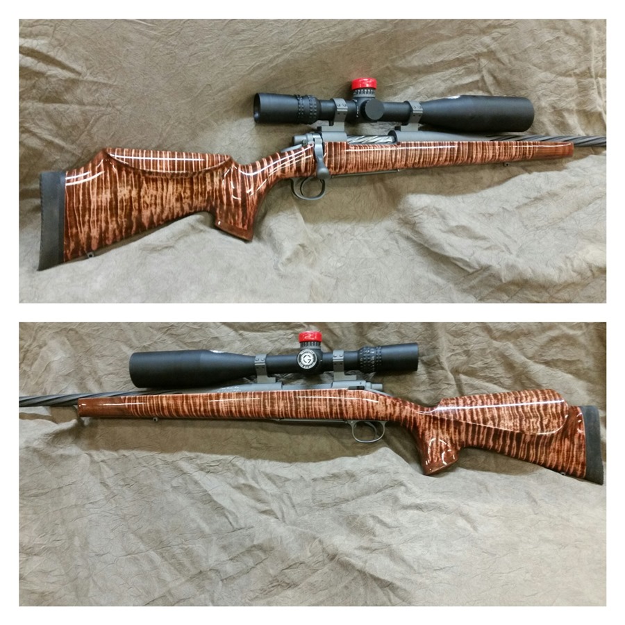 tiger maple gun stocks