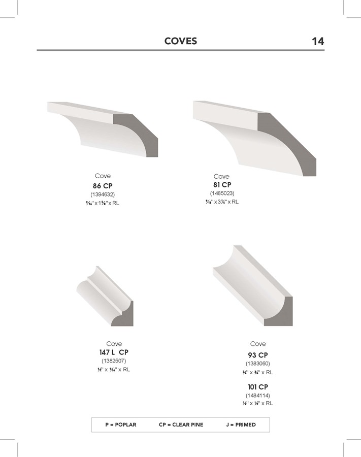 The Top 11 Great cove crown molding profiles