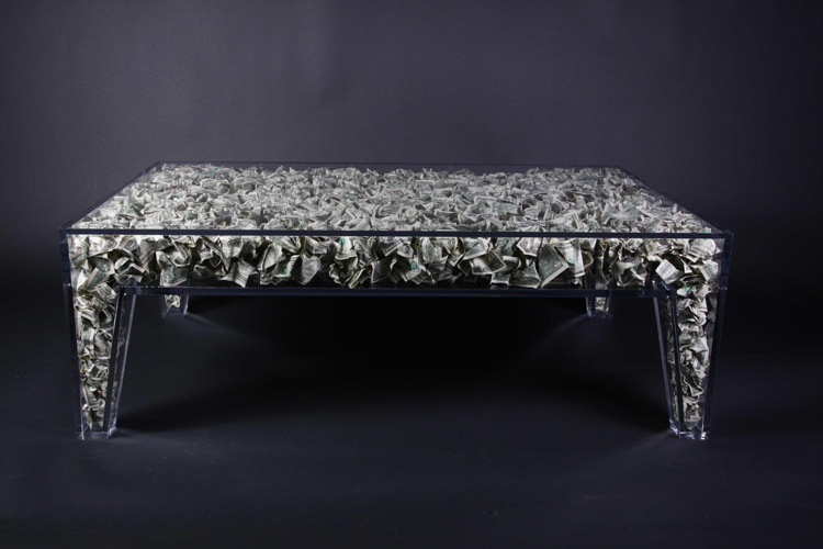 Dollar Bill Coffee Table