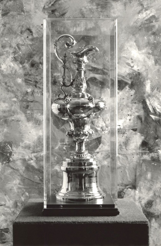 Museum Scratch Resistant Case for America's Cup Trophy