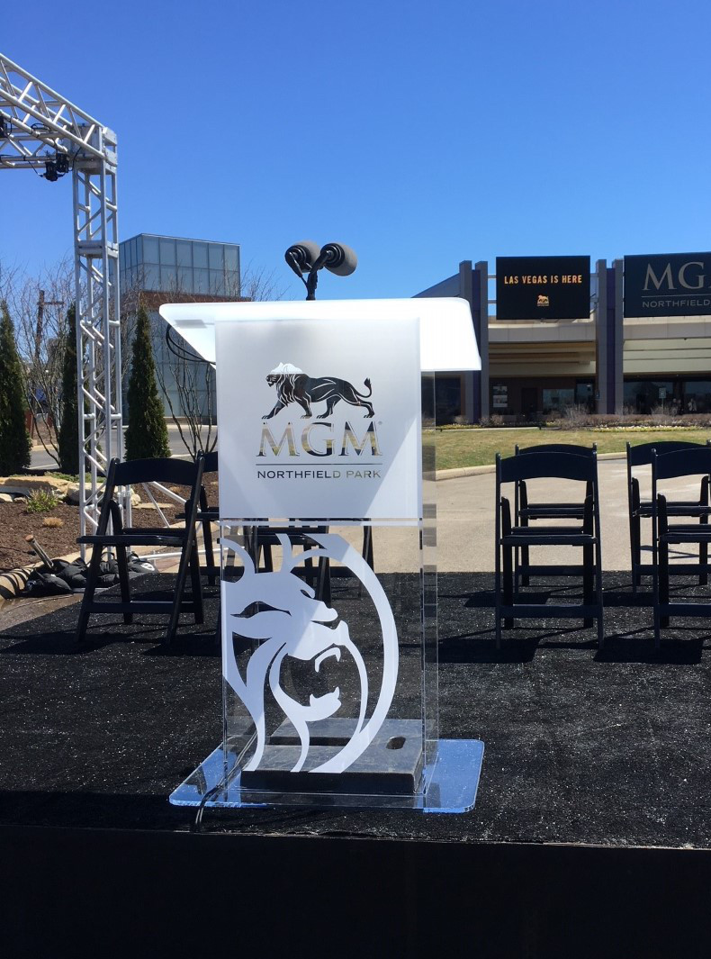 MGM Las Vegas Podium