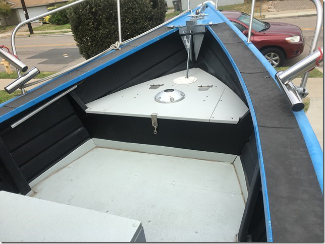 Boat Bow Machined from 0.750