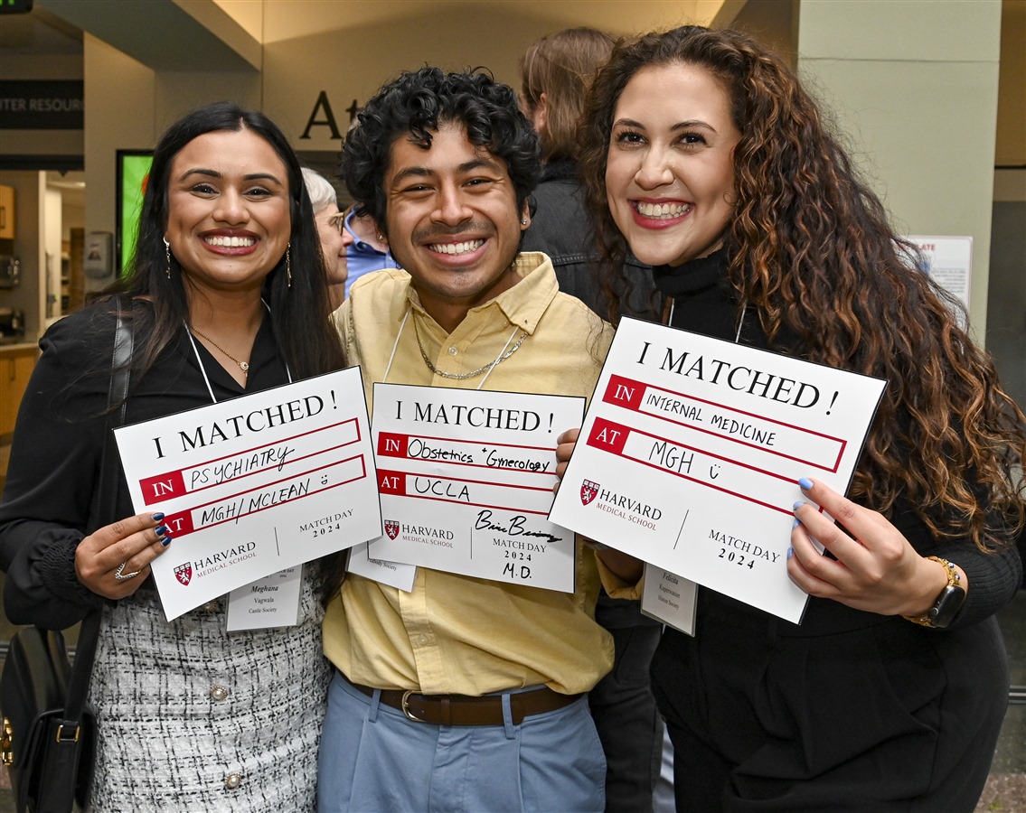 Class of 2024 Residency Positions Revealed at Match Day | Harvard Medical  School