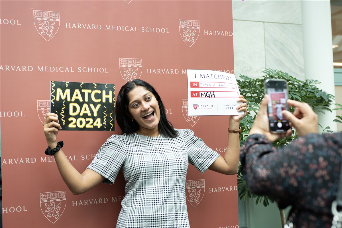 Class of 2024 Residency Positions Revealed at Match Day | Harvard Medical  School