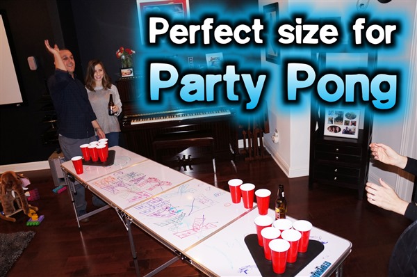 Party Beer Pong Table With Holes Or Triangles