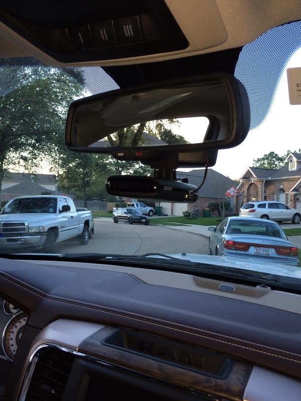 2013 dodge charger rear view mirror