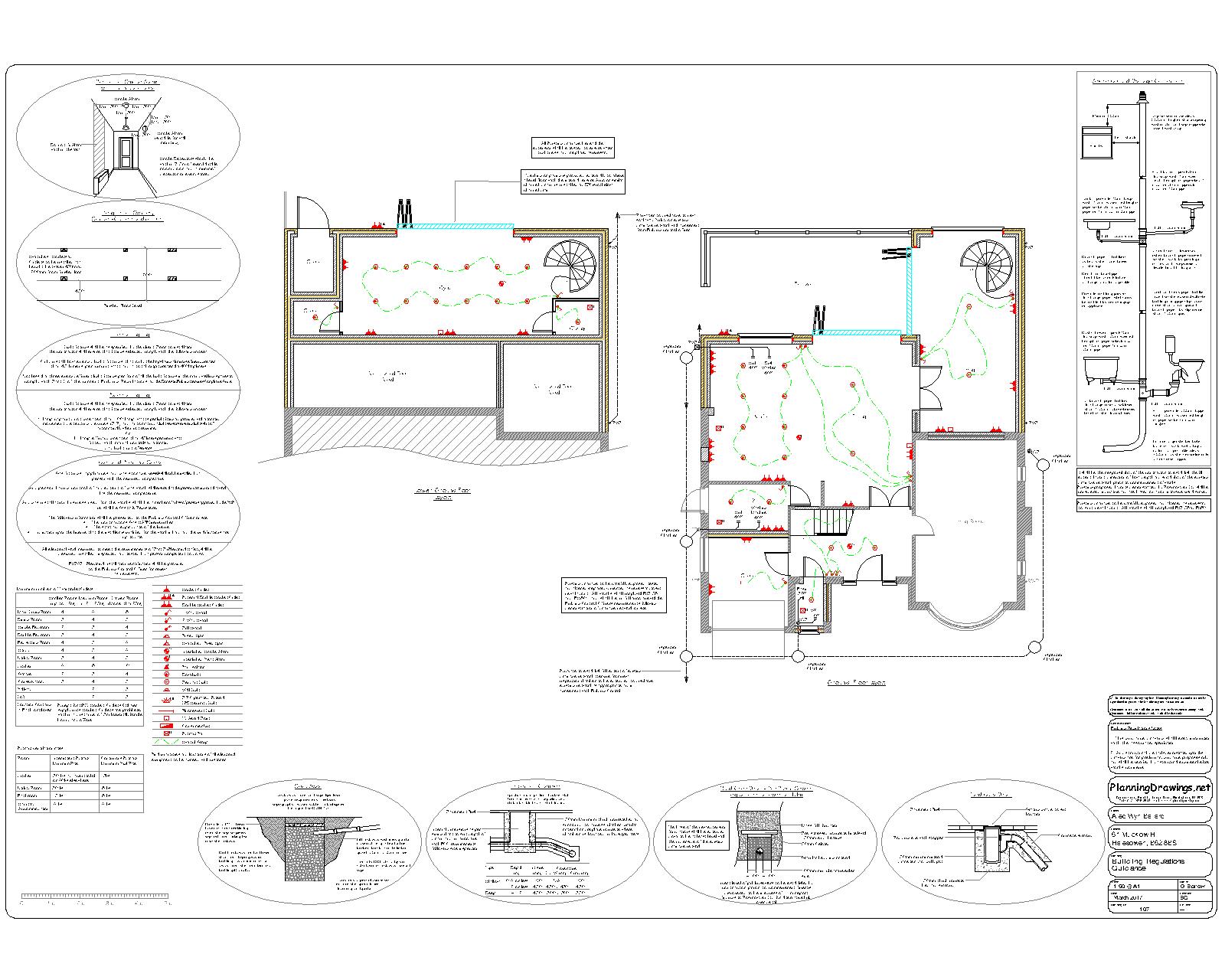 Building Regulations Drawings - Regs Plans