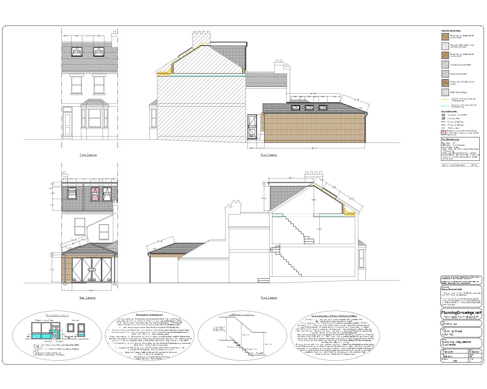 Building Regulations Drawings - Regs Plans
