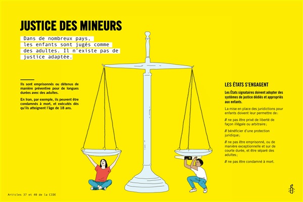 la justice des mineur en france exposé
