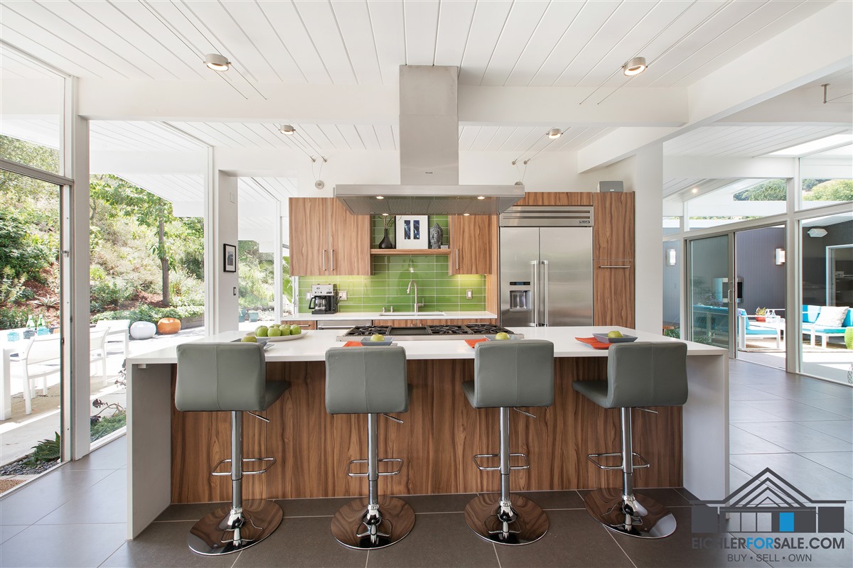 Eichler Kitchen Remodel: Fireclay Tiled Backsplash — Mid Century Modern  Interior Designer - Destination Eichler - San Francisco Bay Area Interior  Designer