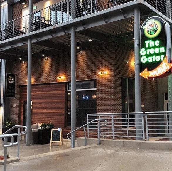 The Green Gator Restaurant is a Cajun Themed Restaurant and Bar