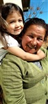 Avó Leontina Chollet com a neta, Bianca da Silva