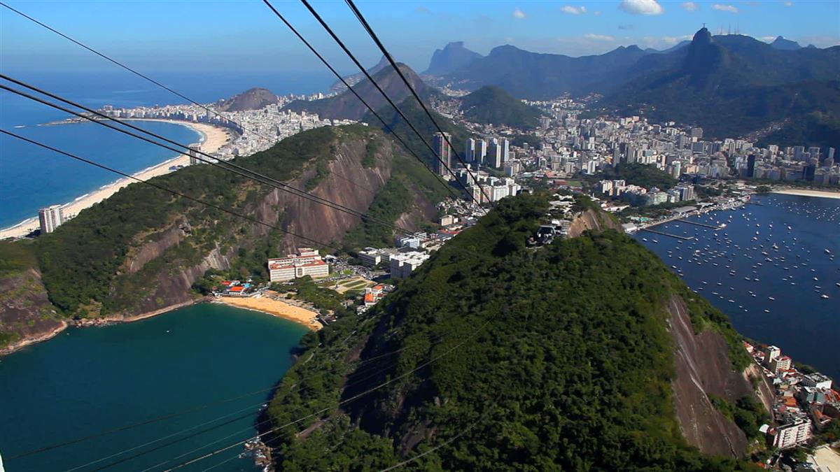 View from ropewayBreathtaking top view