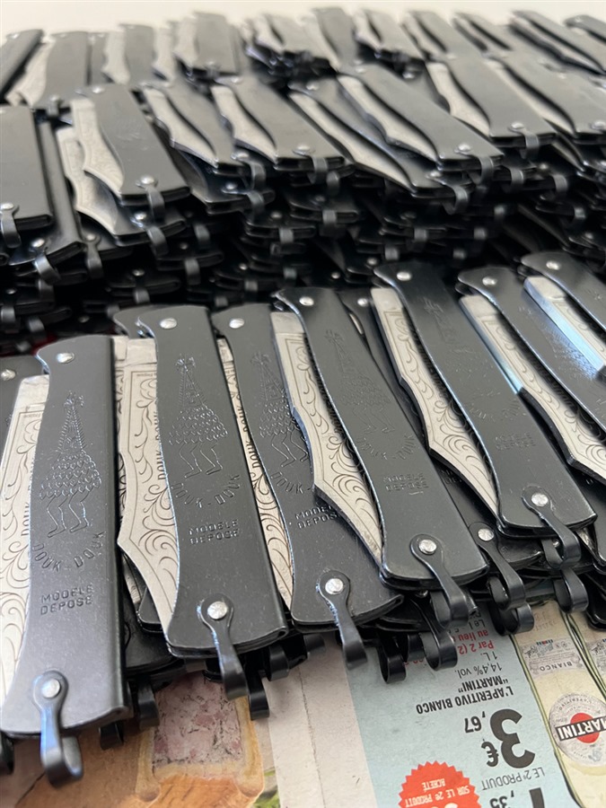 High Quality Ornate Steel Douk Douk Knife