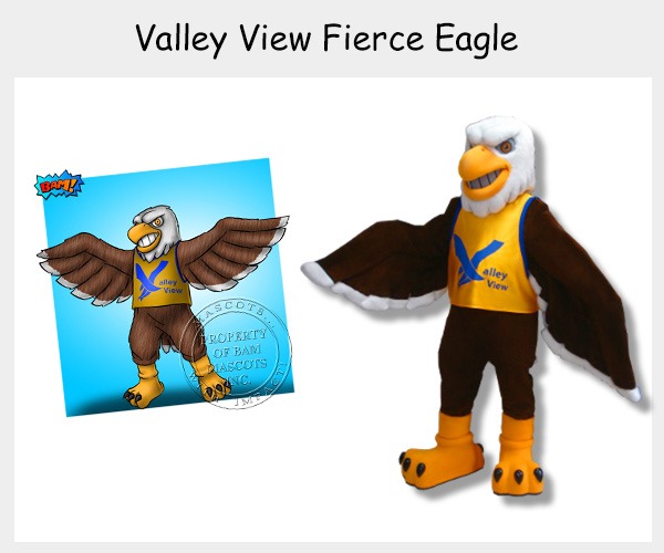 Eagle Mascot Uniform - Made in the USA