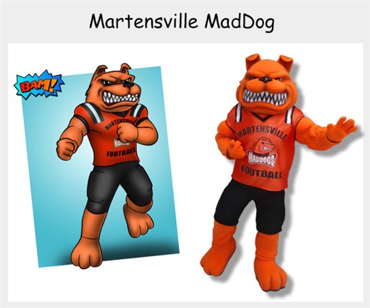 Custom Dogs, Wolves & Foxes Mascots