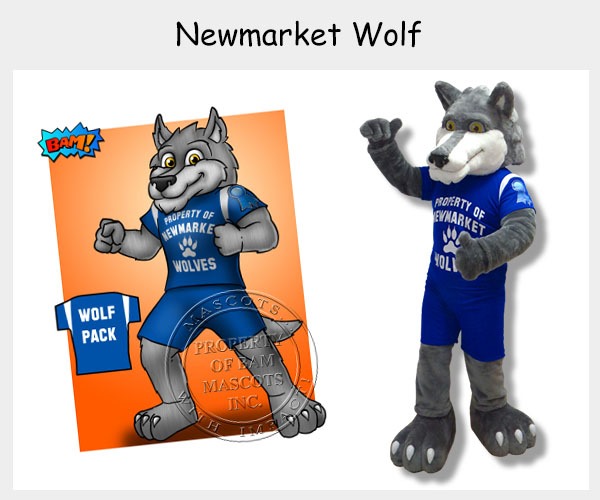 Custom Dogs, Wolves & Foxes Mascots