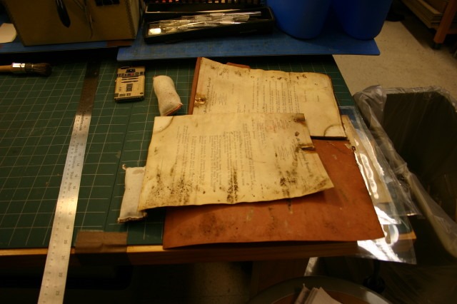 Conservation Tip 03: Removing blood from paper documents