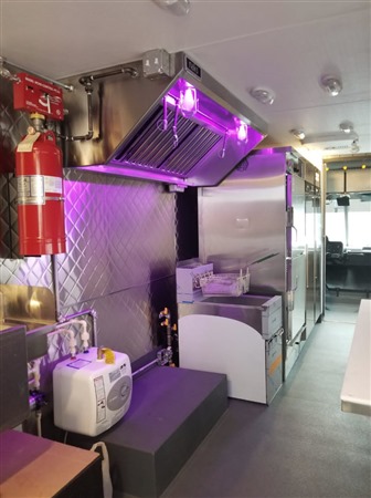 food truck interior lighting