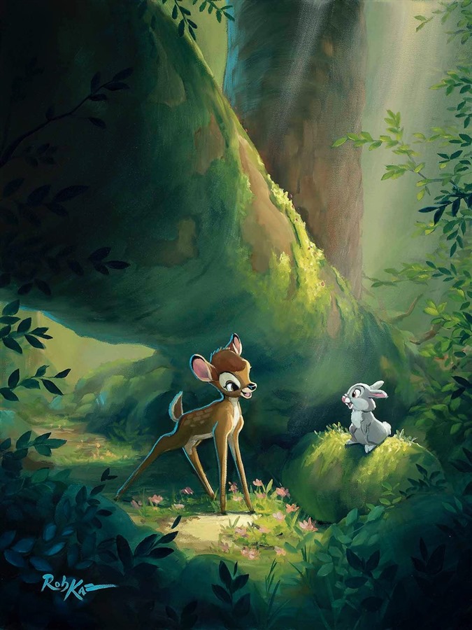 Disney Fine Art ディズニーファインアート 美女と野獣 限定 レア Rob Kaz-