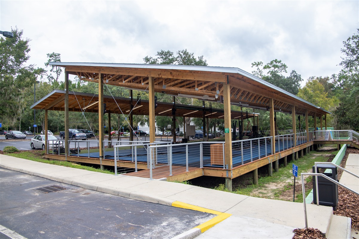 Train outside in our brand new outdoor fitness facility, ECHO. 