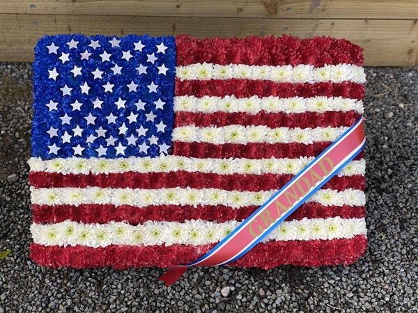 Custom Tribute. American Flag Tribute, Flag