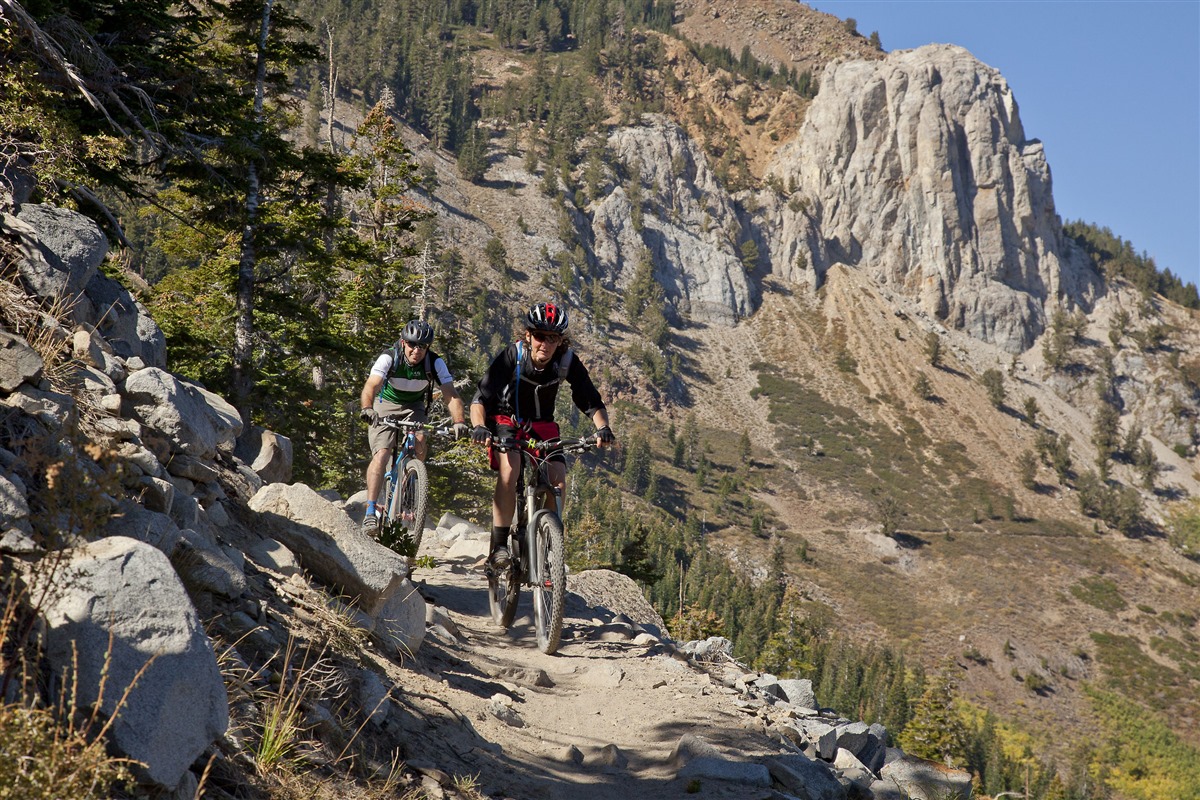 mammoth downhill biking