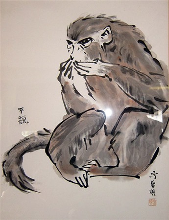 Wise Monkey 3 - Percy Russell