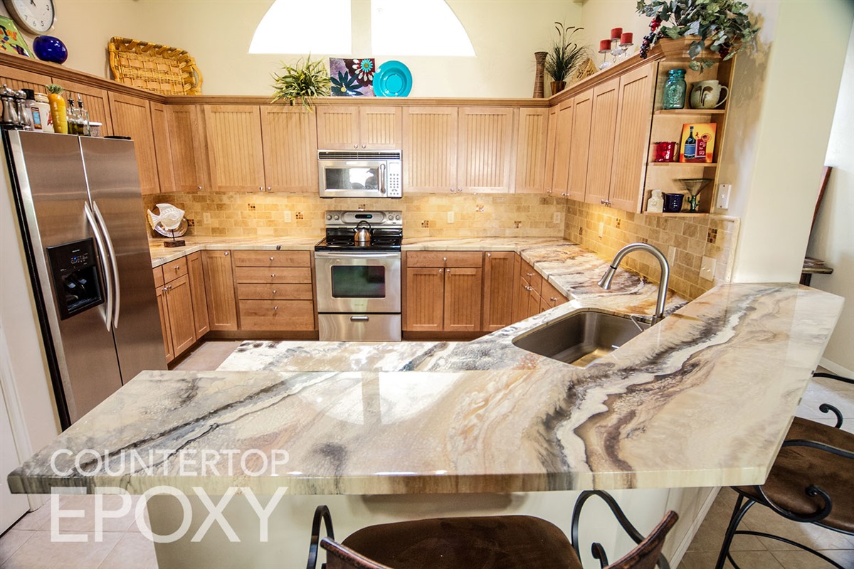 Kitchen Countertops - Epoxy ME