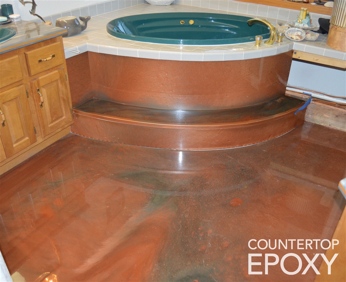Refinish Your Kitchen Flooring With High Gloss Durable Epoxy