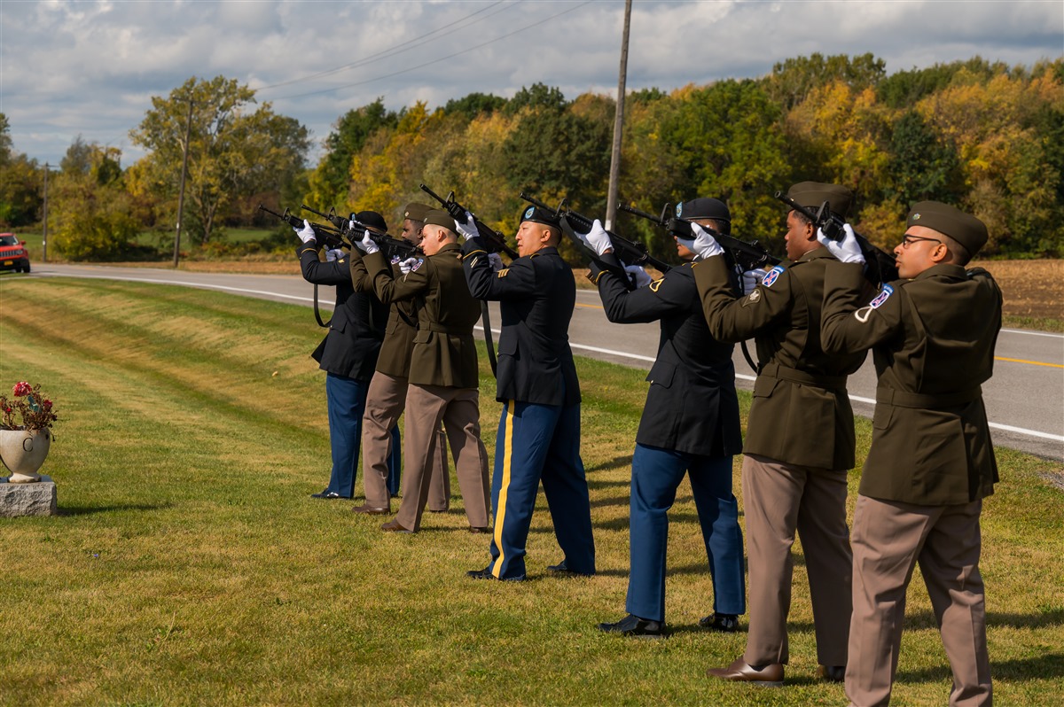 Photos: Memorial Service for Capt. Tyler A. Nixon | The Batavian