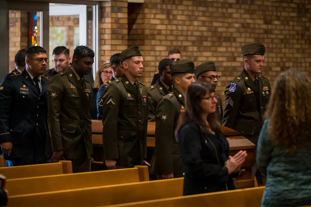 Photos: Memorial Service for Capt. Tyler A. Nixon | The Batavian