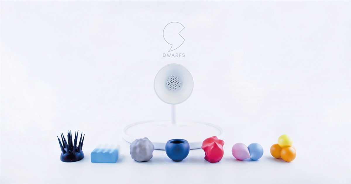 Courage. Empathy Dwarfs by WONG Man Wai, Jack, BA(Hons) in Product Design Educational kit about emotions for ASD children