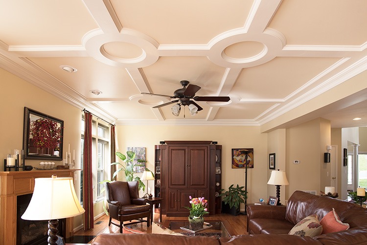 10 Best Ceiling Designs for Living Rooms - Latest Family Room Ceiling Ideas